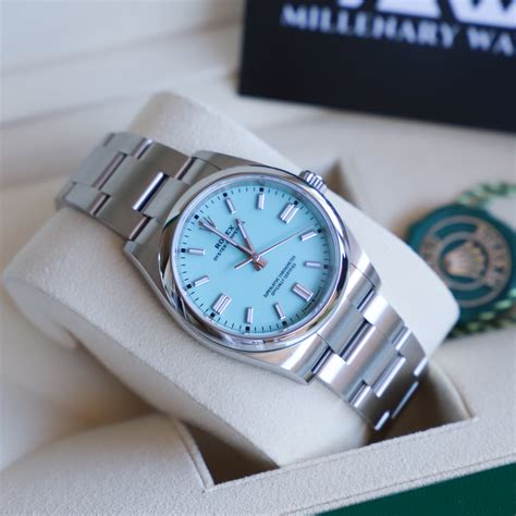 rolex op 36 turquoise|rolex oyster perpetual 36 price.